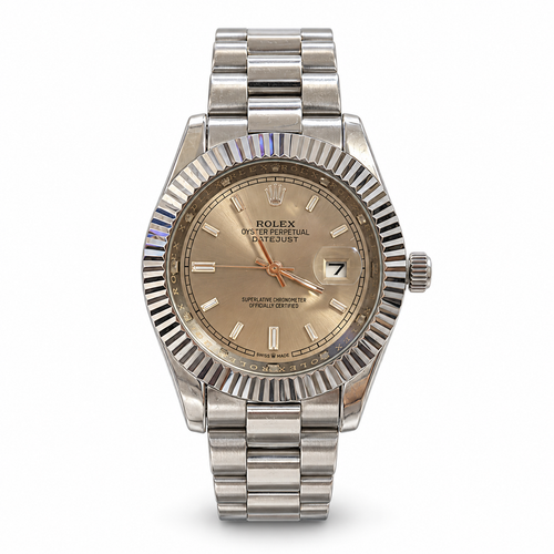 Rolex Datejust Champagne – Fluted Bezel - RL 07