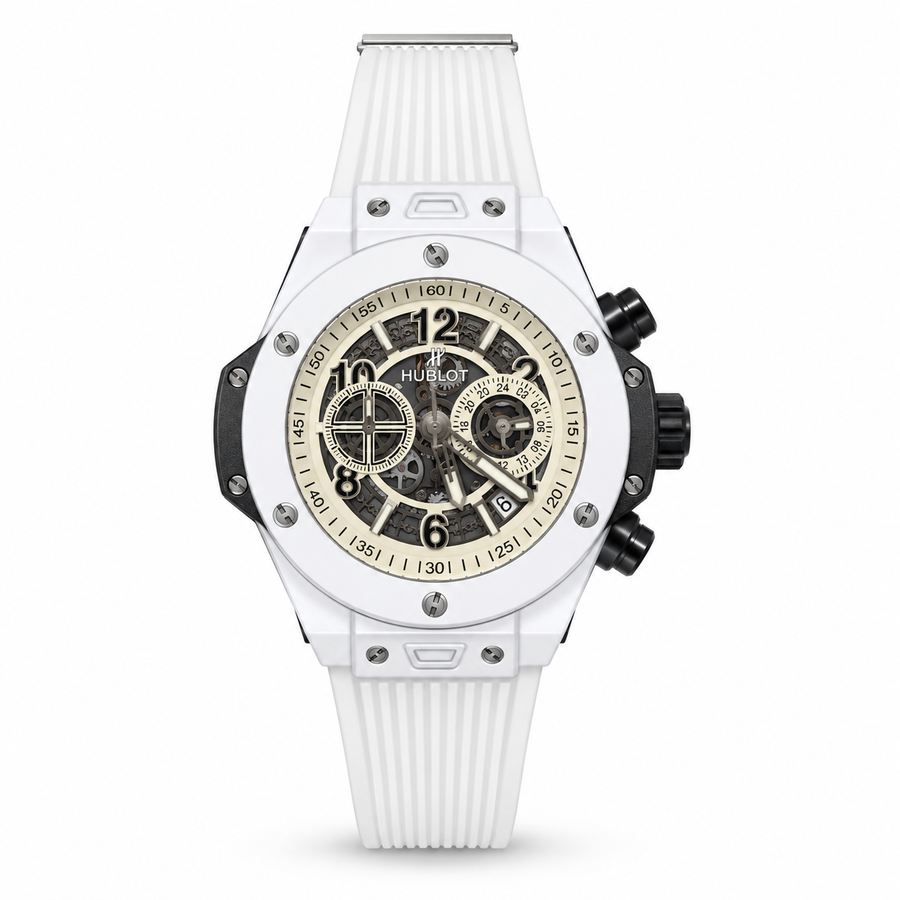 Hublot Big Bang Unico White Ceramic – Skeleton HB 02