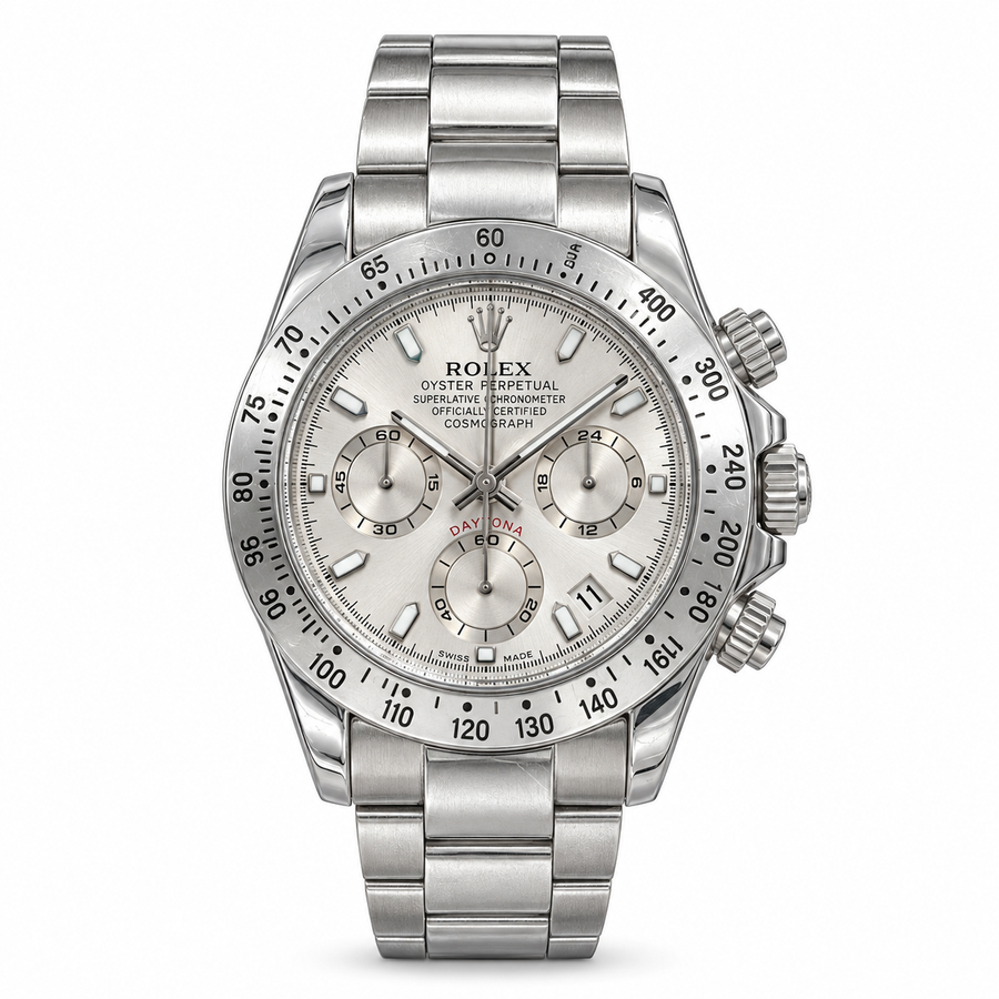 Rolex Cosmograph Daytona – Silver / White Dial- RL 45