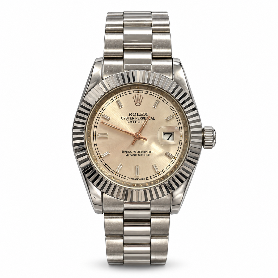 Rolex Datejust Champagne – Fluted Bezel - RL 06