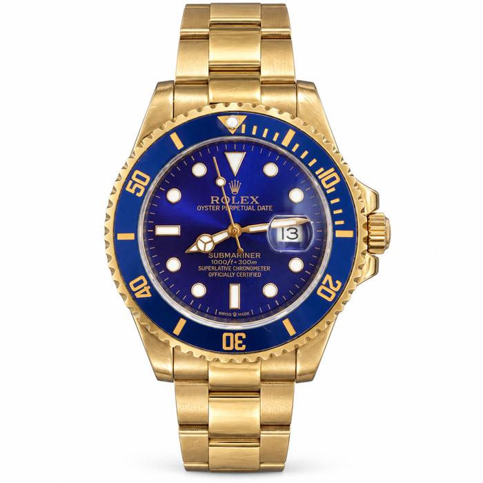 Rolex Submariner – Gold & Blue-RL 68