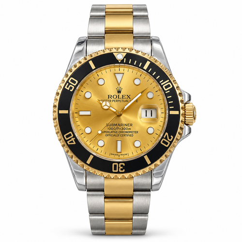 Rolex Submariner Date – Two-Tone Gold / Black- RL 48