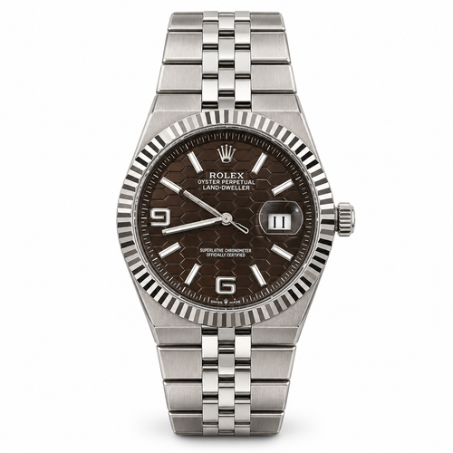 Rolex Land-Dweller Chocolate – Fluted Bezel - RL 04