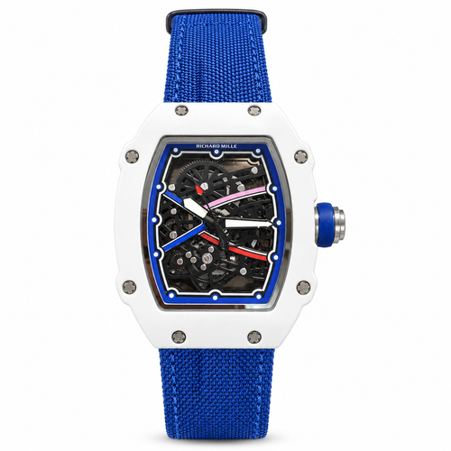 Richard Mille RM 67-02 – White & Electric Blue - RM 03