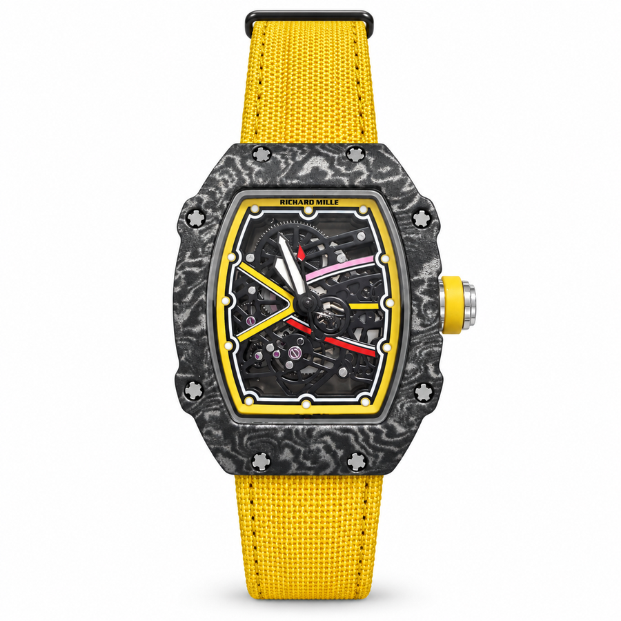 Richard Mille RM 67-02 – Carbon Black & Yellow- RM 09