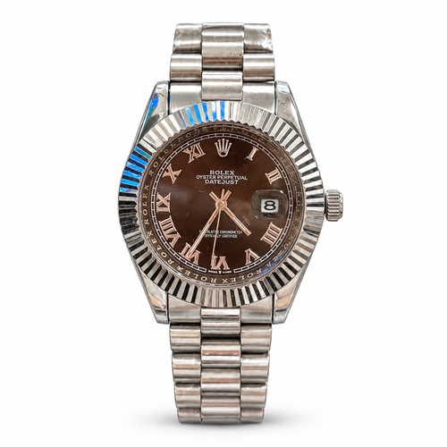 Rolex Datejust Chocolate – Roman Dial - RL 02