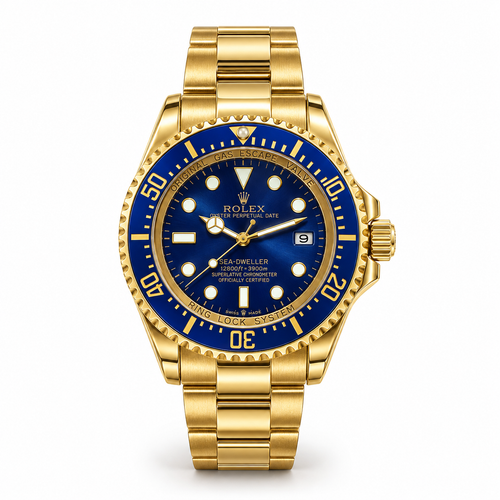 Rolex Sea-Dweller – Full Gold Blue Dial- RL 21