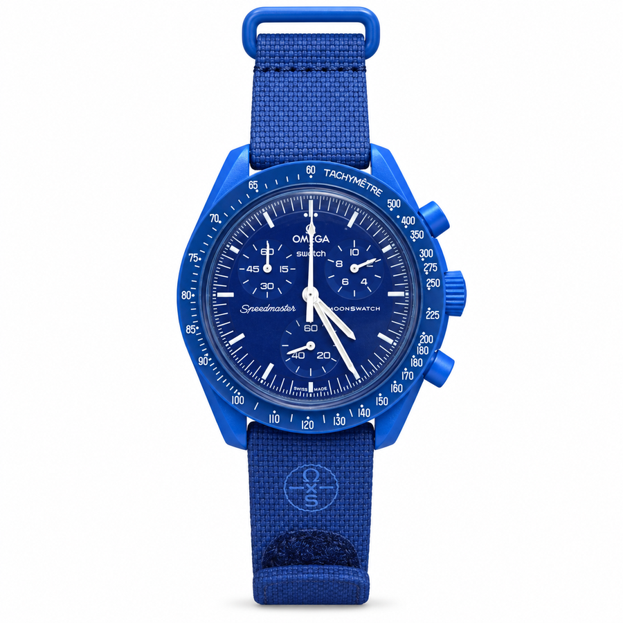 OMEGA x Swatch Speedmaster MoonSwatch – Mission to Neptune – Blue -OM 13