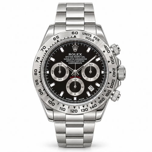 Rolex Cosmograph Daytona – Silver & Black Dial- RL 32
