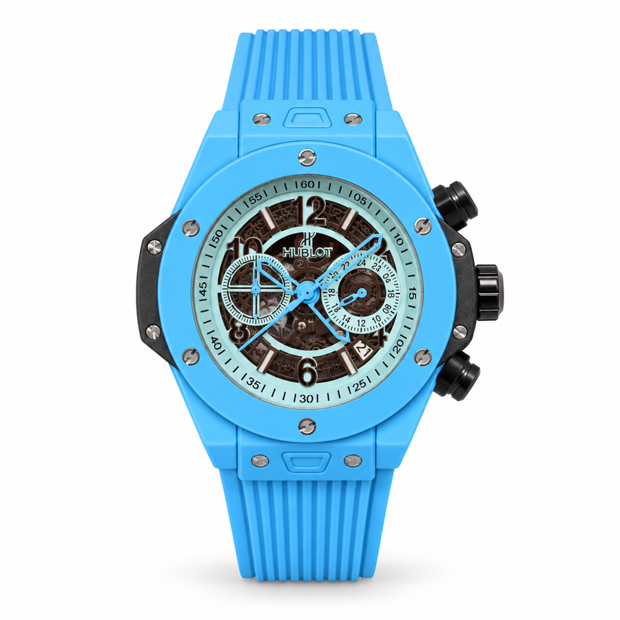 Hublot Big Bang Unico Sky Blue – Skeleton HB 03