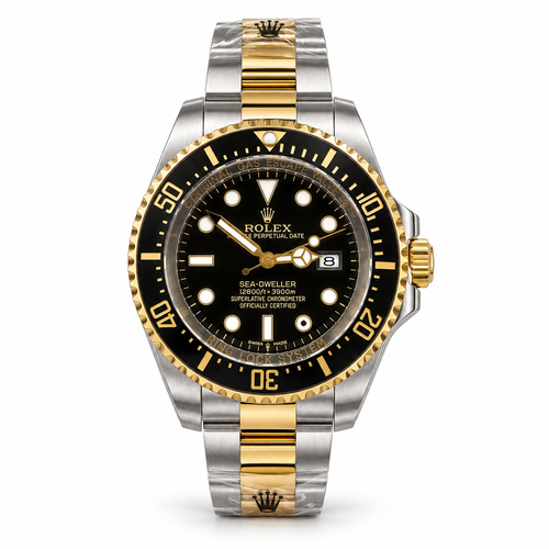 Rolex Sea-Dweller Two-Tone Black & Gold – Oyster - RL 09