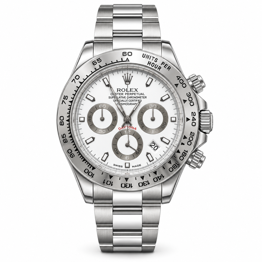 Rolex Cosmograph Daytona – White Dial- RL 35