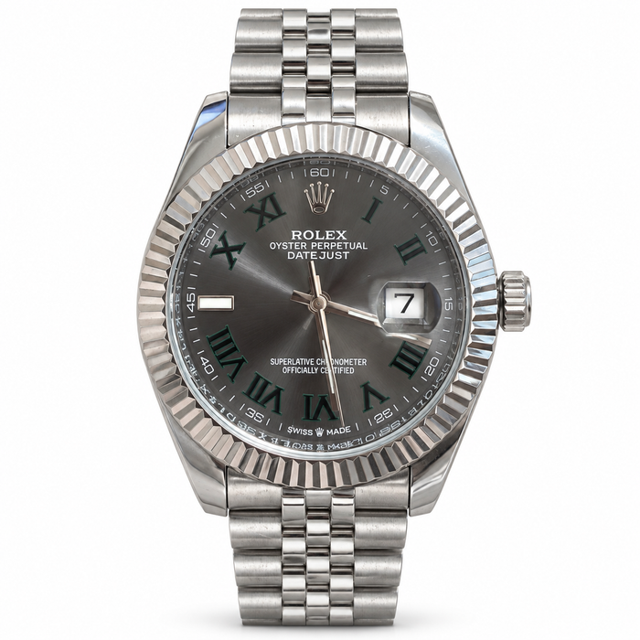Rolex Datejust – Slate Grey & Silver
-RL 66