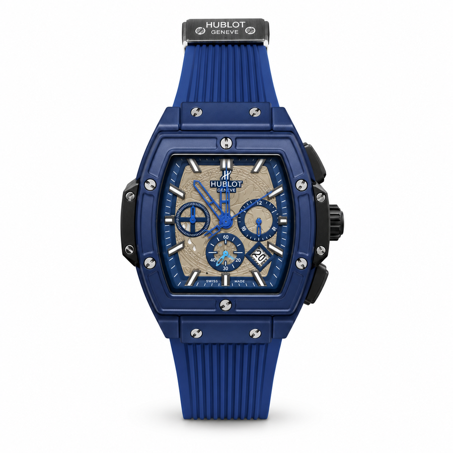 Hublot Spirit of Big Bang Blue Ceramic – Chronograph HB 04