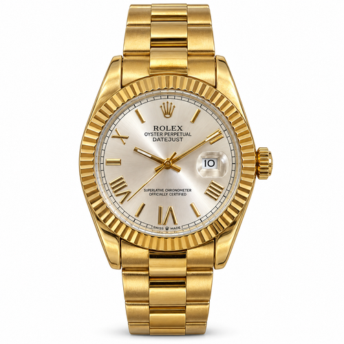 Rolex Datejust – Full Gold / Silver Dial- RL 51