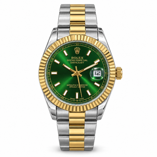 Rolex Datejust – Two-Tone Gold / Green Dial- RL 50