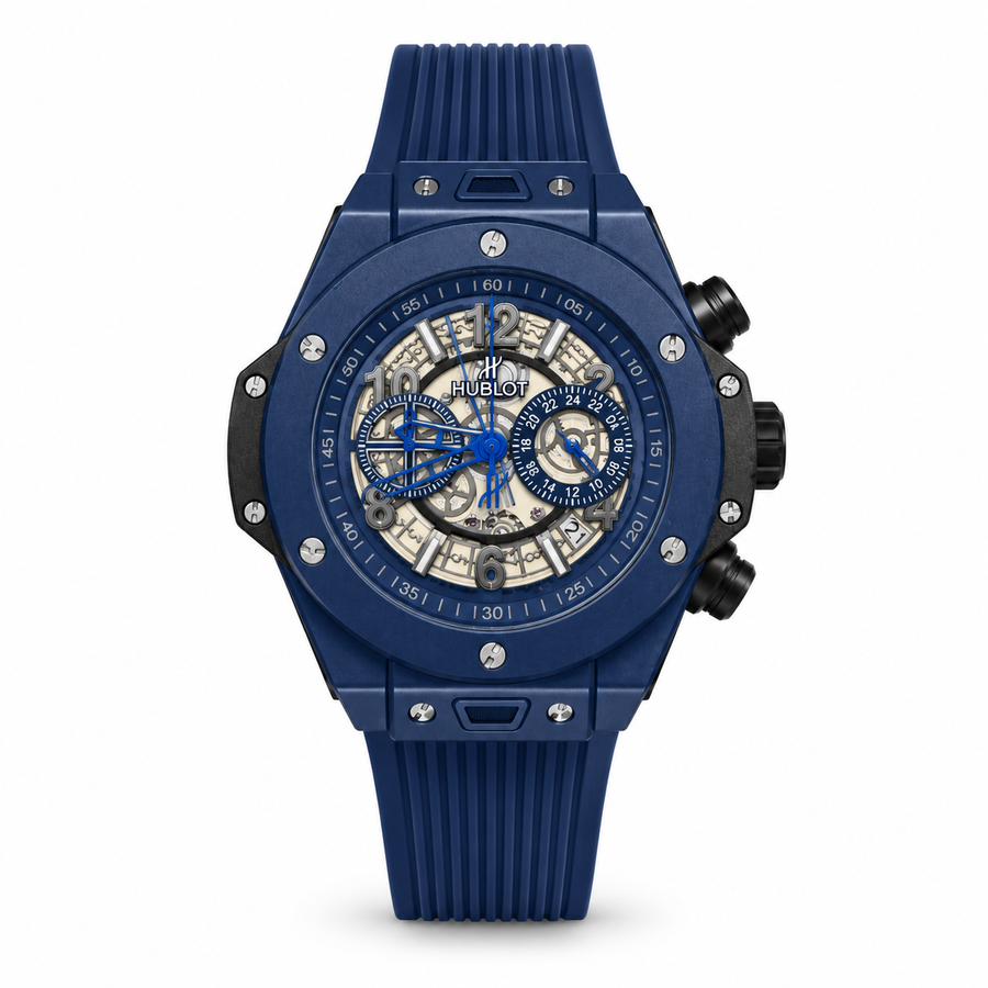 Hublot Big Bang Unico Blue Ceramic – Skeleton HB 08