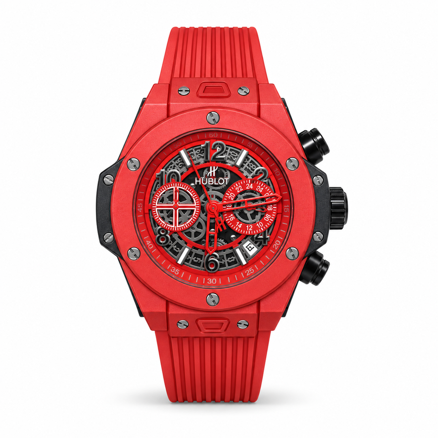 Hublot Big Bang Unico Red Ceramic – Skeleton HB 07
